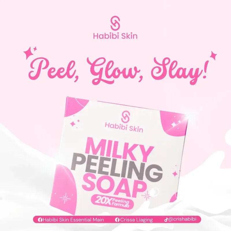 HABIBI SKIN ESSENTIALS Milky Peeling Soap (20pcs)