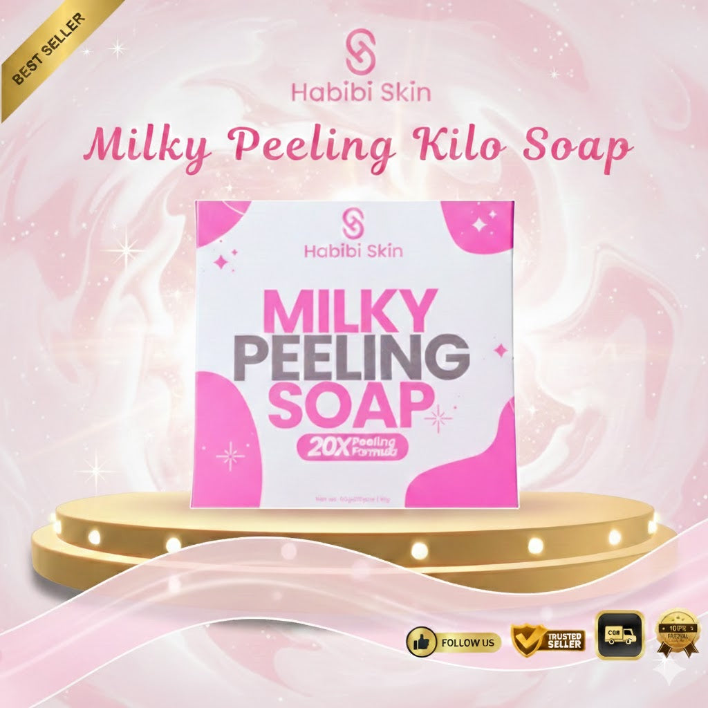 HABIBI SKIN ESSENTIALS Milky Peeling Soap (20pcs)