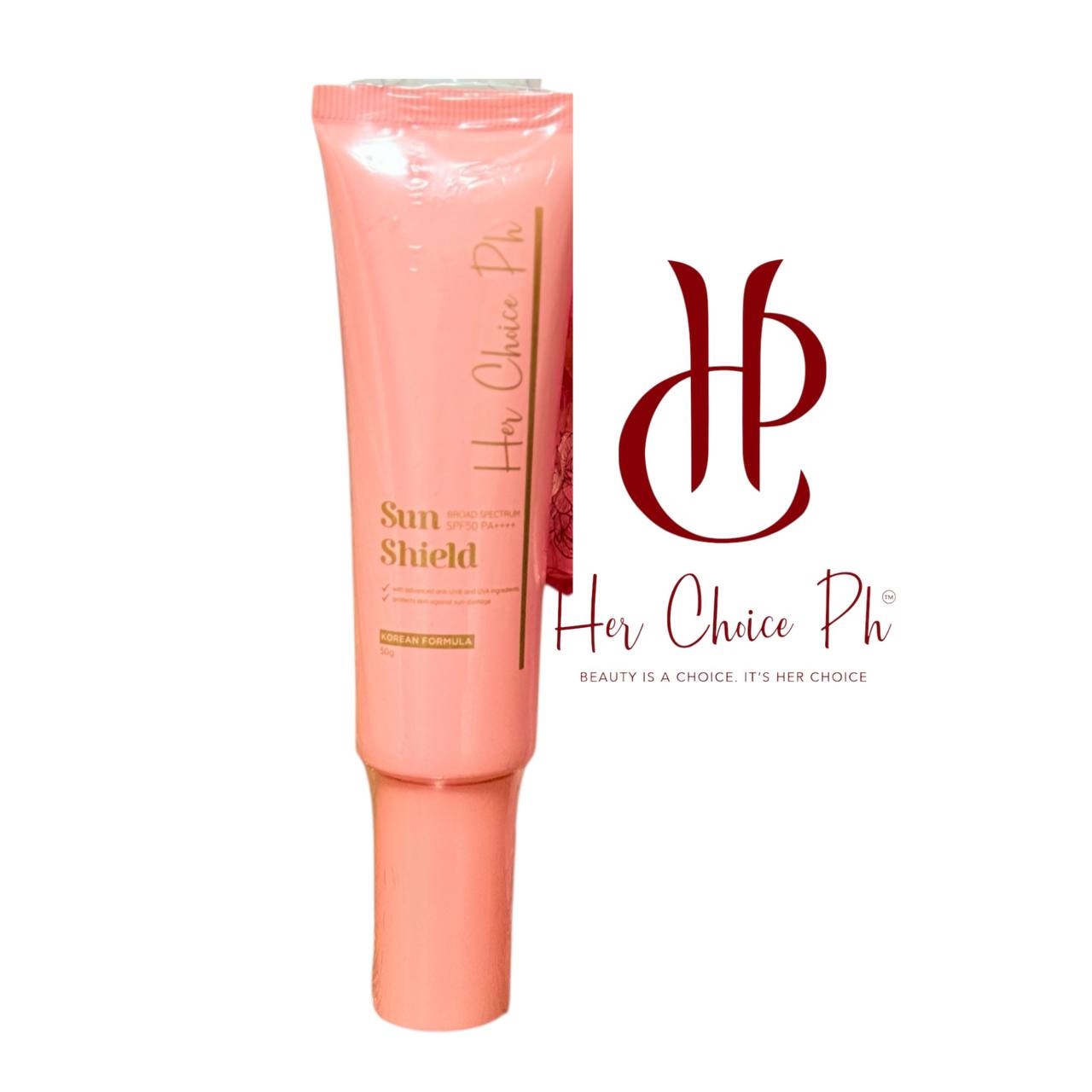 Her Choice PH Premium Sunshield Duo SPF 50 (Tinted + Non-Tinted)