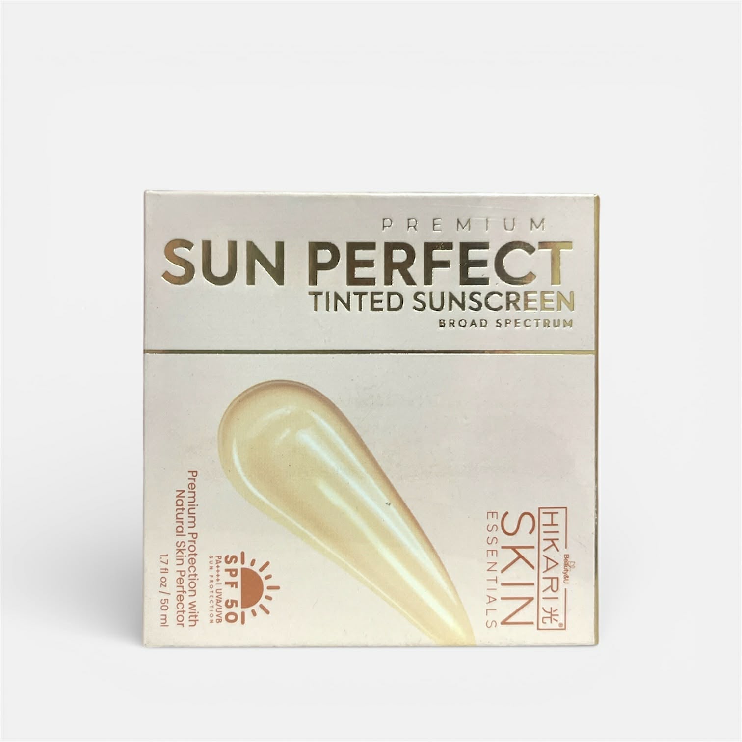 HIKARI SKIN ESSENTIALS Sun Perfect Tinted Sunscreen