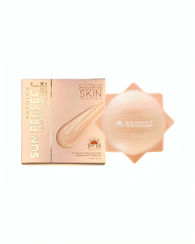 HIKARI SKIN ESSENTIALS Sun Perfect Tinted Sunscreen