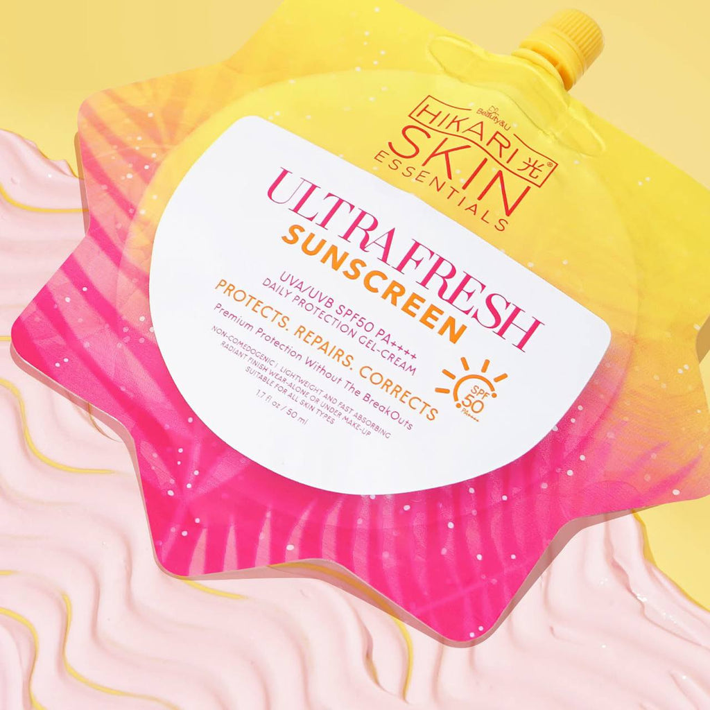 HIKARI SKIN ESSENTIALS Ultra Fresh Sunscreen Gel-Cream
