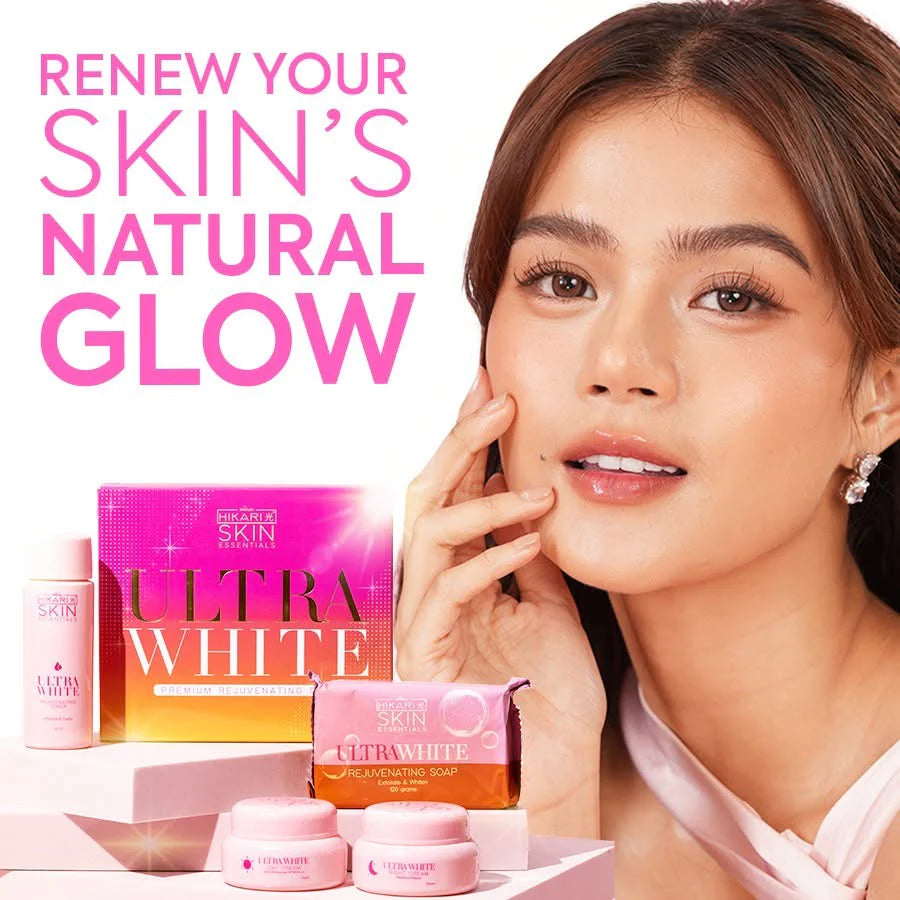 HIKARI SKIN ESSENTIALS Ultra White Rejuv Set