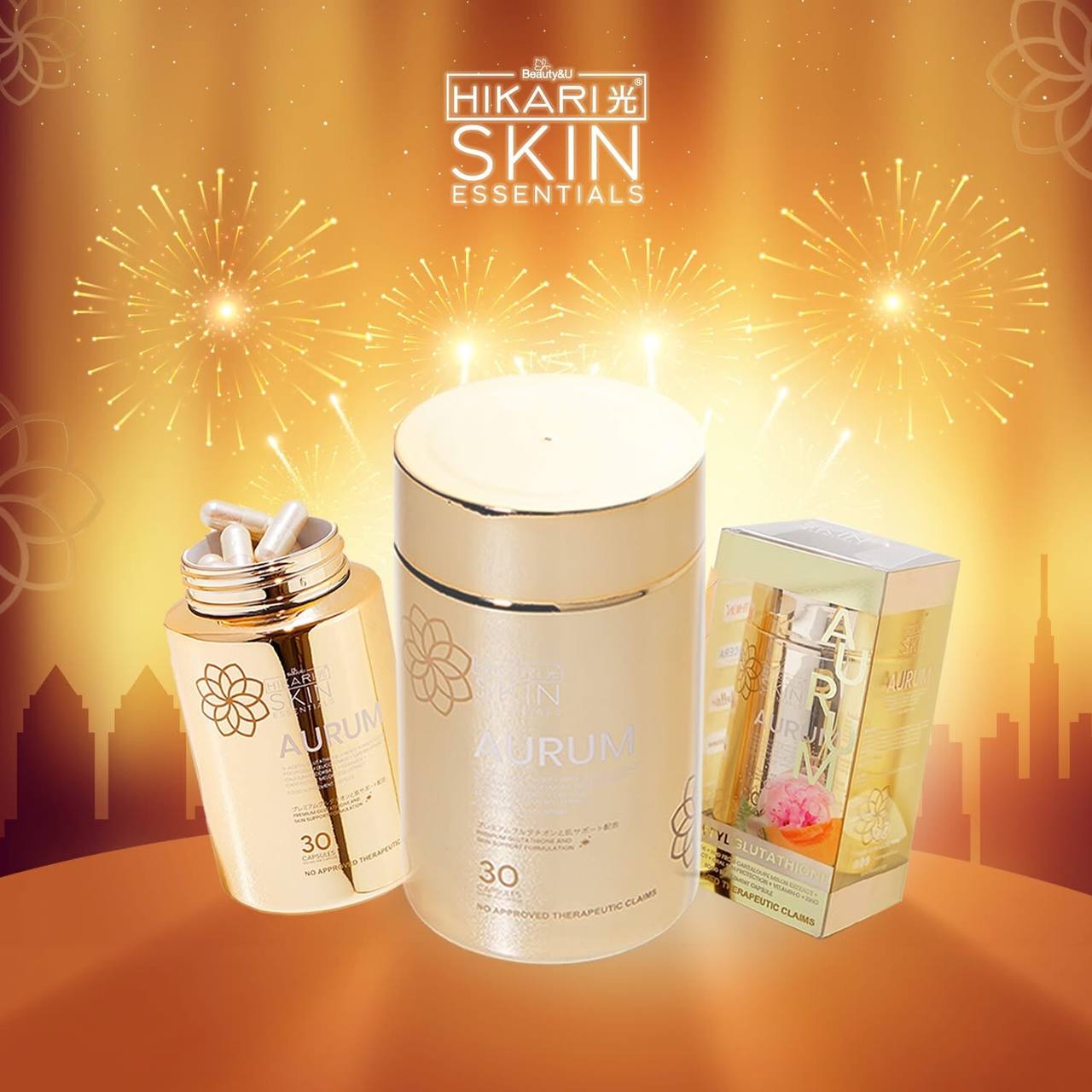 HIKARI SKIN ESSENTIALS- AURUM GLUTATHIONE