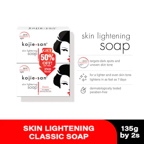 Kojie San Skin Lightening Classic Soap 135gx2