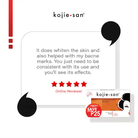 Kojie San Skin Lightening Classic Soap 65g x 3 (Value Pack)