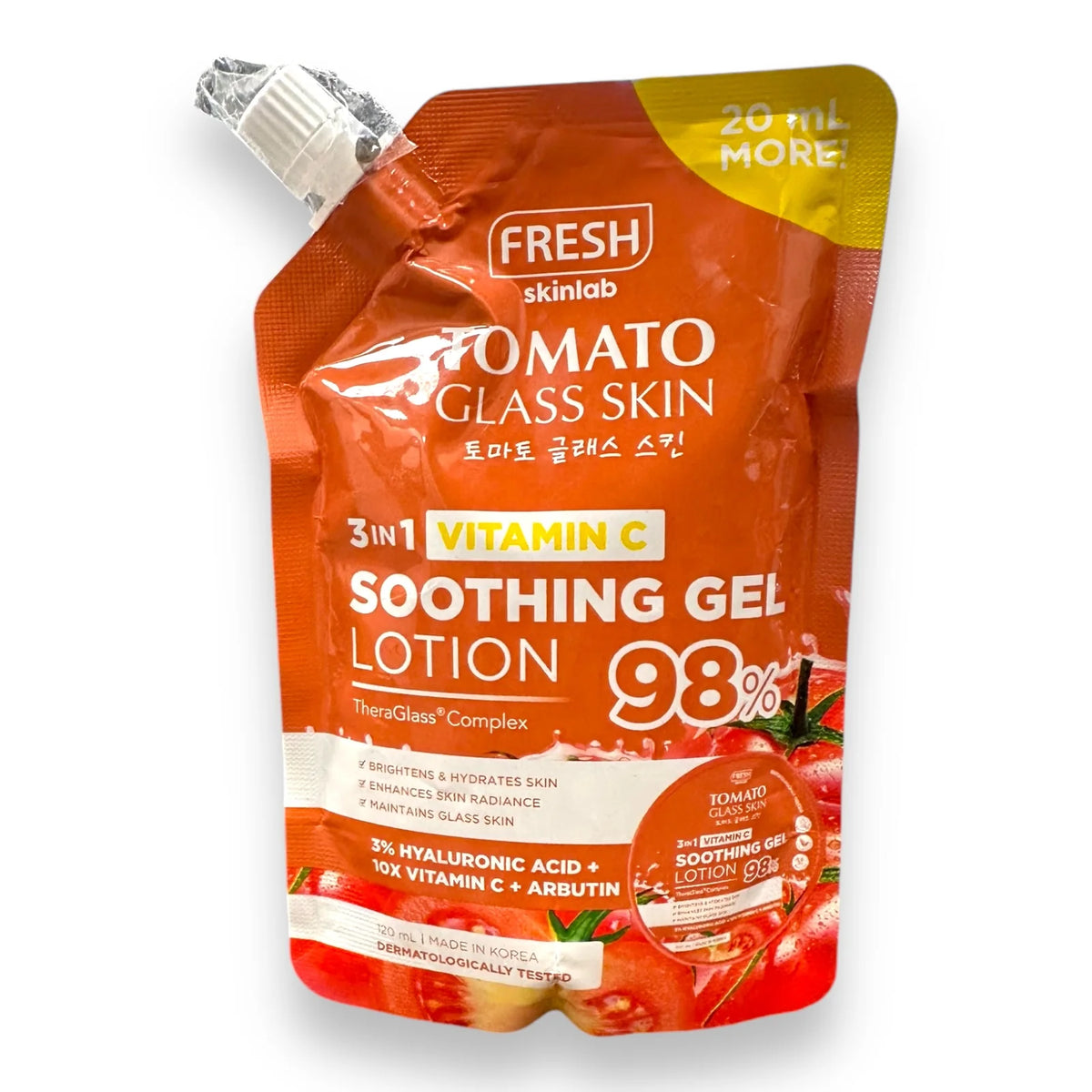 Fresh Skinlab Tomato Glass Skin Soothing Gel Lotion 120ml