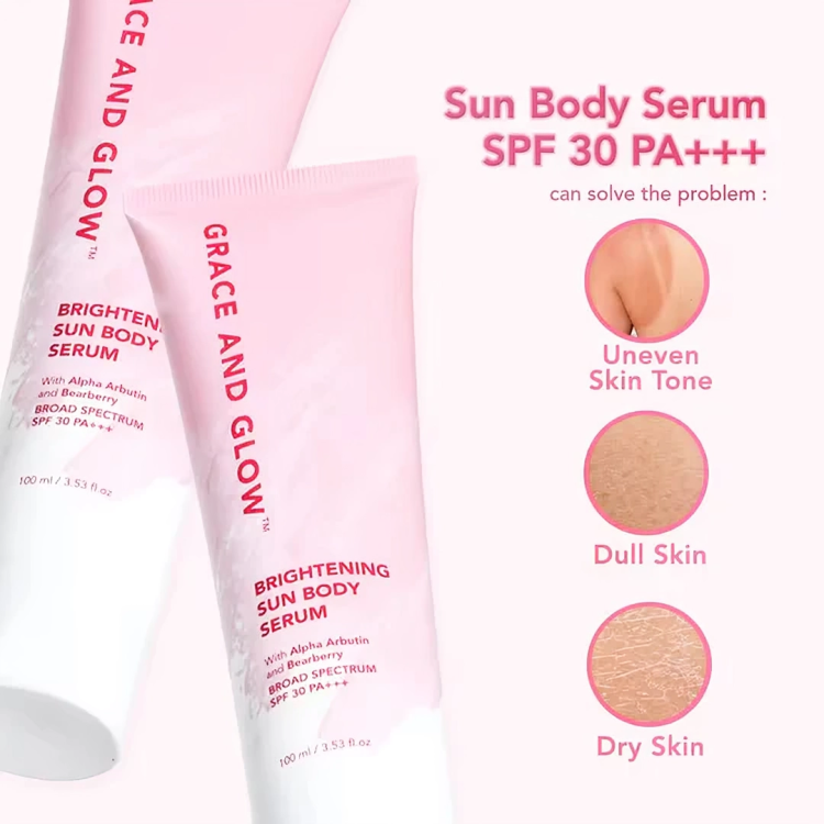 GRACE AND GLOW BRIGHTENING SUN BODY SERUM SPF 30 PA+++ 100ml