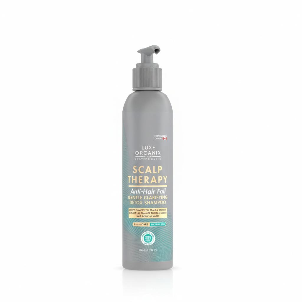 LUXE ORGANIX Scalp Cleanse Hair Detox Scalp Therapyn Anti Hair Fall Shampoo