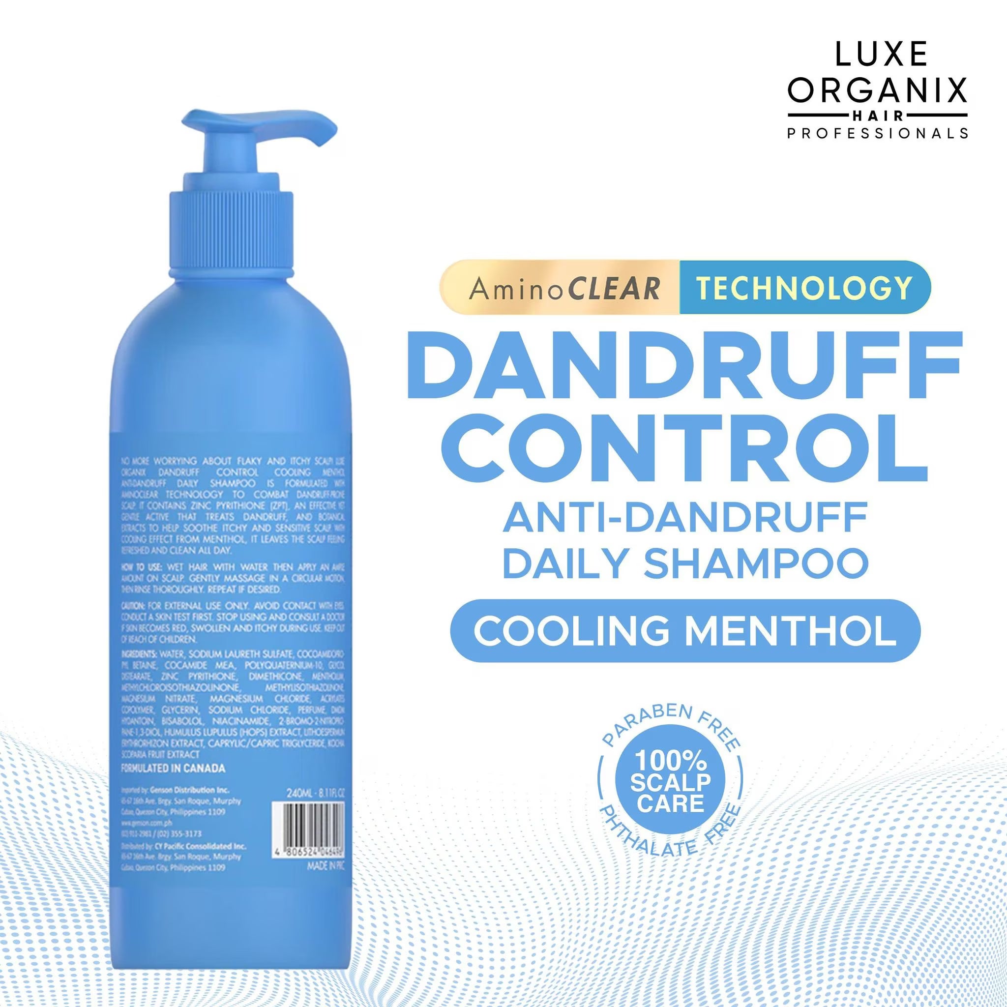 LUXE ORGANIX Dandruff Control Anti-Dandruff Daily Shampoo