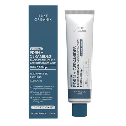 LUXE ORGANIX DermaPRO PDRN + Ceramides Exosome Recovery Barrier Cream Balm 30g