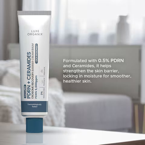LUXE ORGANIX DermaPRO PDRN + Ceramides Exosome Recovery Barrier Cream Balm 30g
