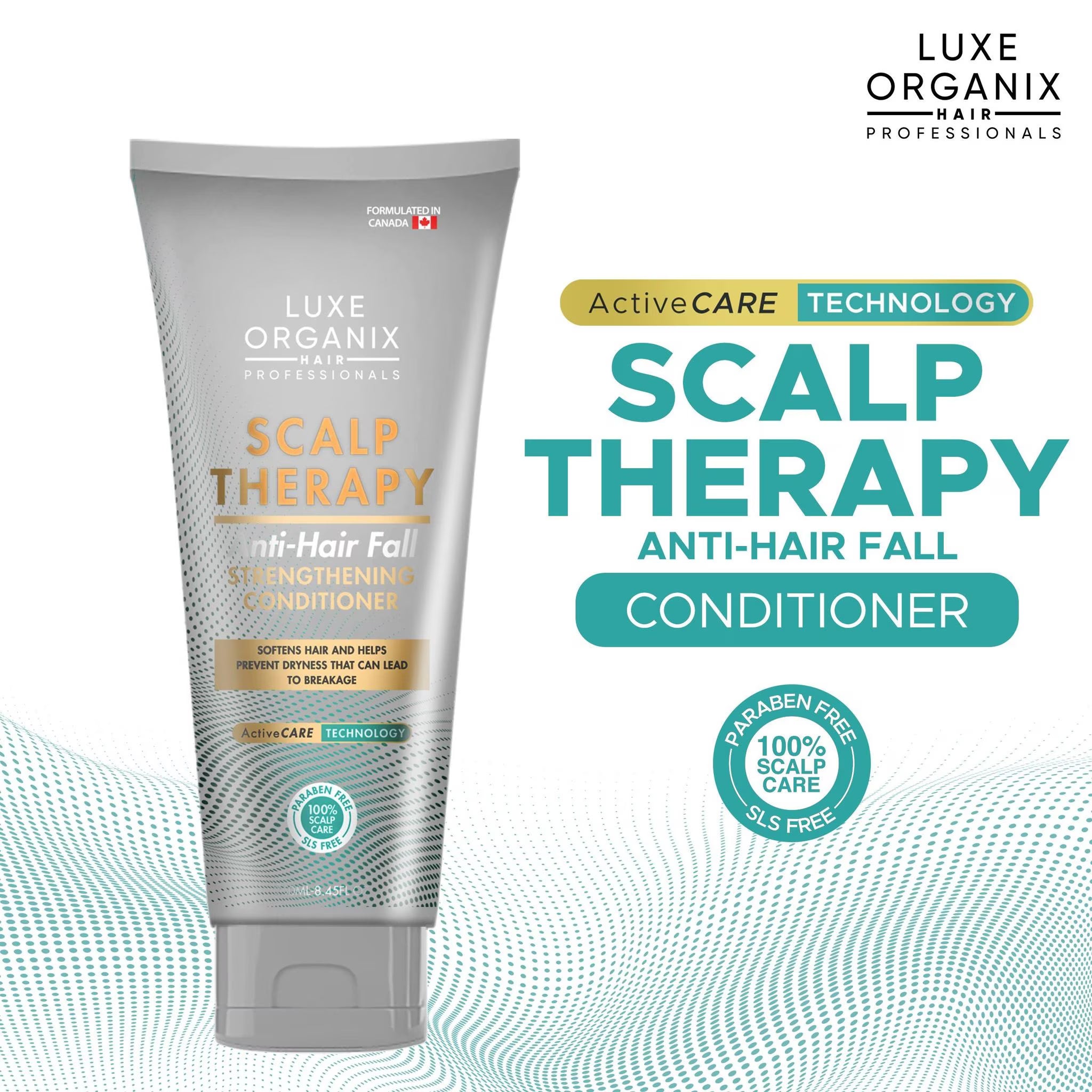 LUXE ORGANIX Scalp Cleanse Hair Detox Scalp Therapyn Anti Hair Fall  Conditioner