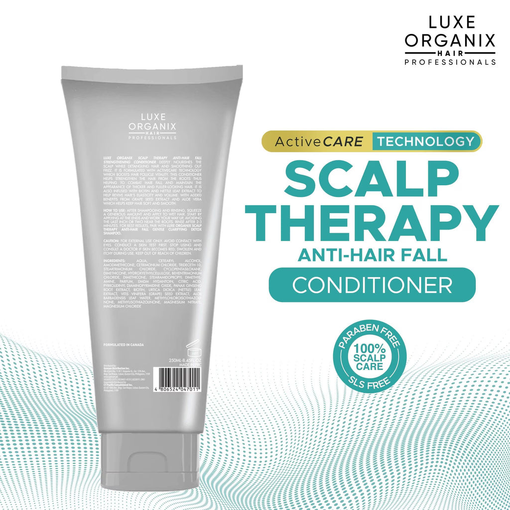 LUXE ORGANIX Scalp Cleanse Hair Detox Scalp Therapyn Anti Hair Fall  Conditioner