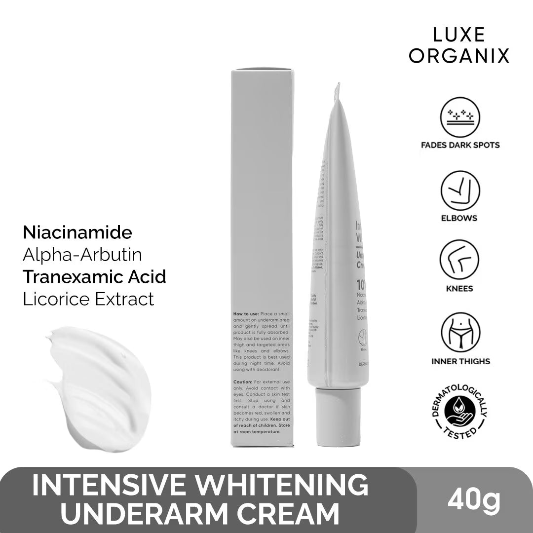 LUXE ORGANIX Intensive Whitening Underarm Cream 30g
