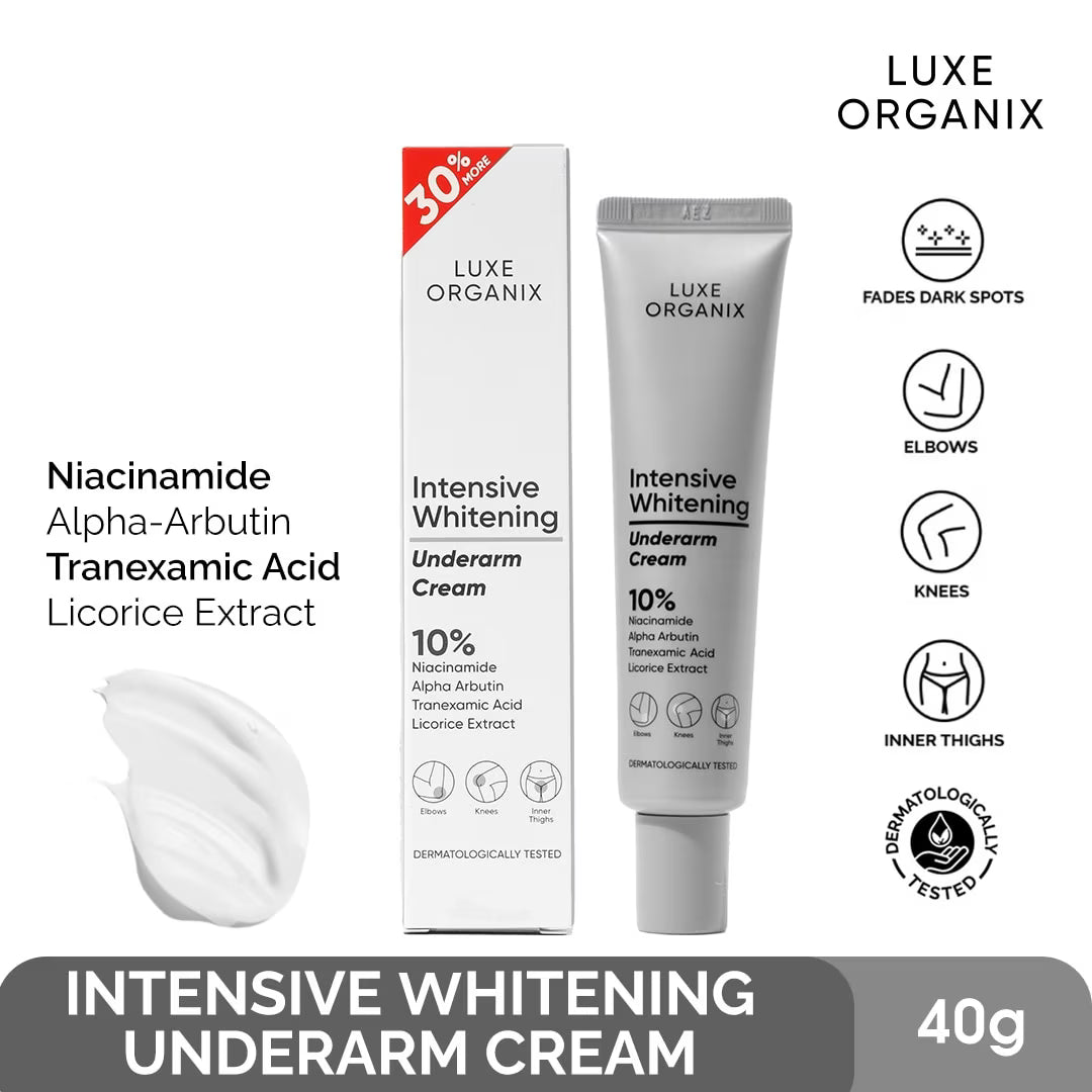 LUXE ORGANIX Intensive Whitening Underarm Cream 30g