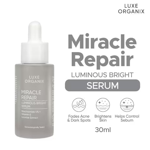 LUXE ORGANIX Miracle Repair Luminous Bright Serum (30ml)