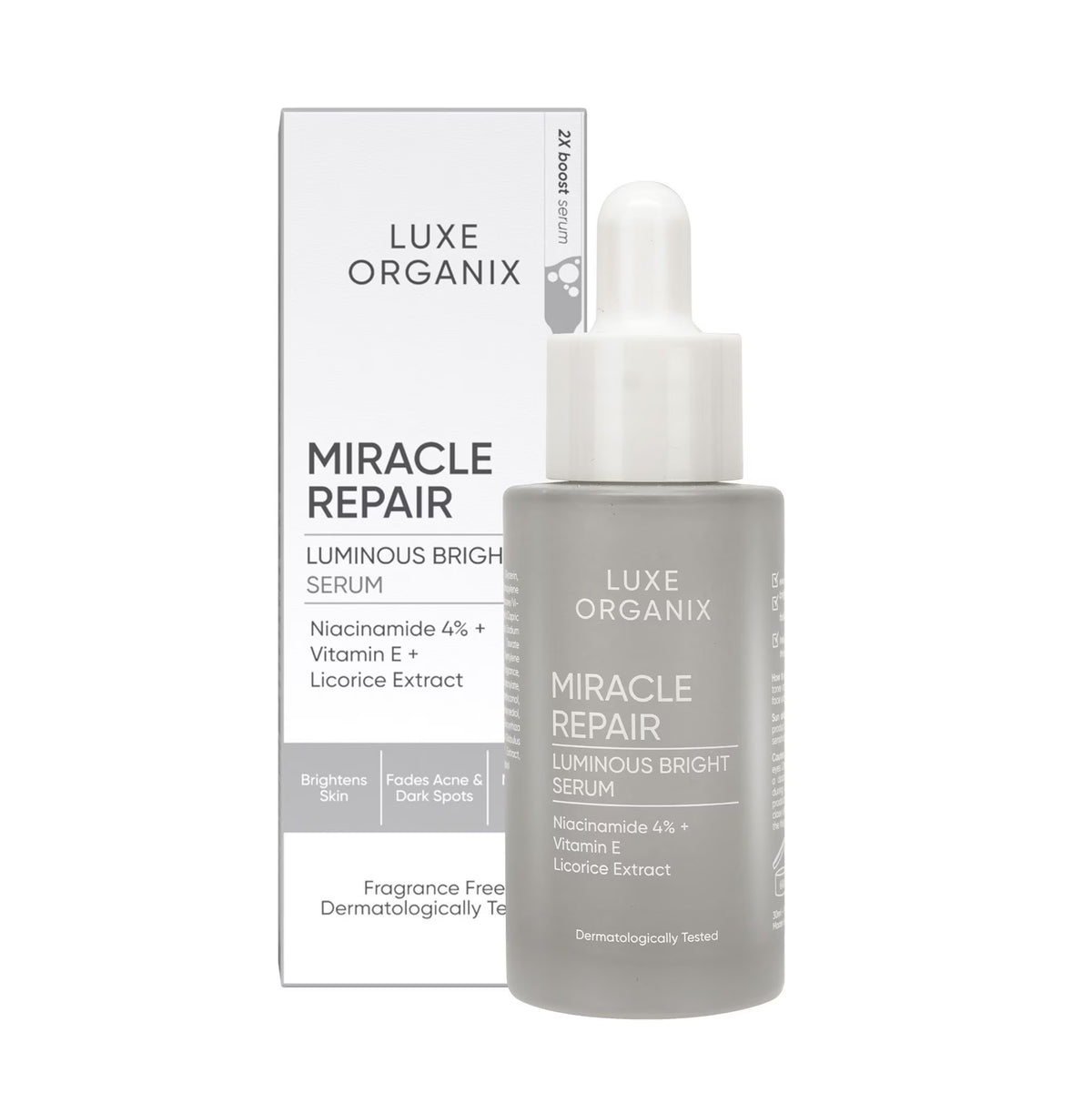 LUXE ORGANIX Miracle Repair Luminous Bright Serum (30ml)