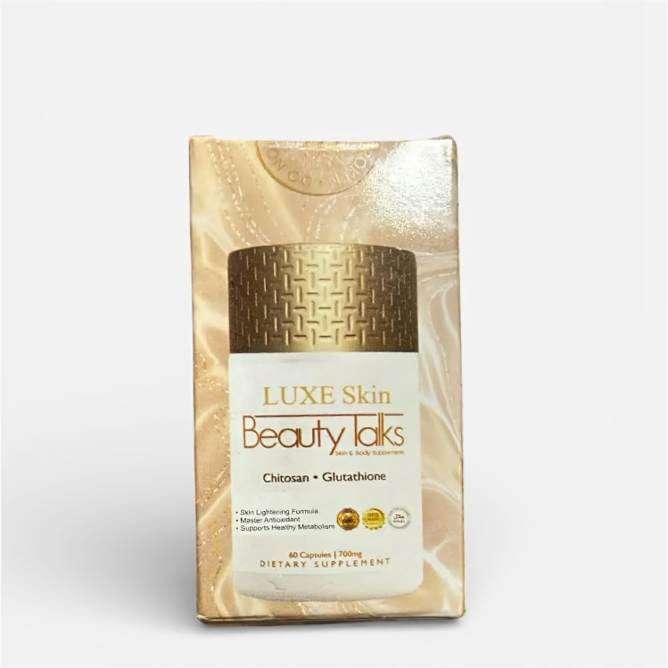 LUXE SKIN Beauty Talks Skin & Body Supplements (Chitosan - Glutathione)