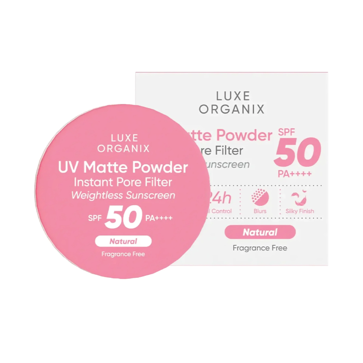 LUXE ORGANIX UV Matte Powder Instant Pore Filter SPF 50 PA++++