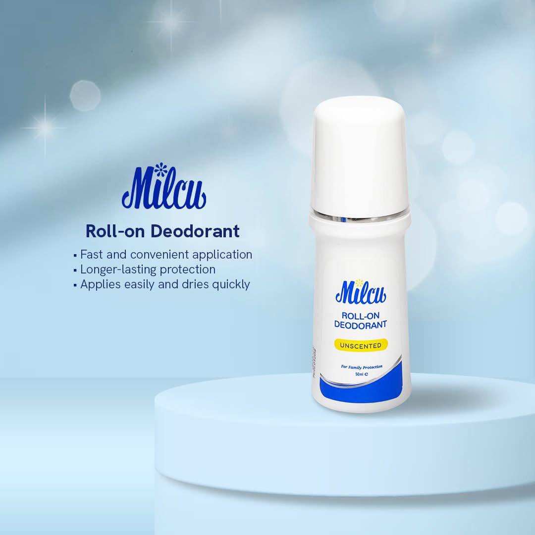 MILCU Unscented Deo Roll on 50ml
