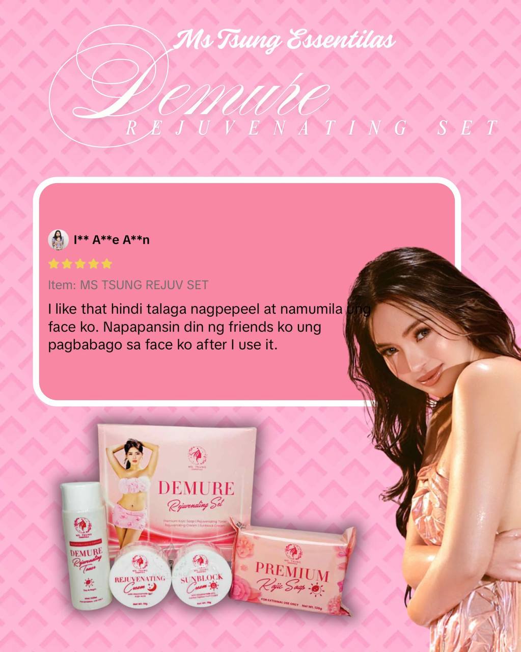 MS. TSUNG ESSENTIALS Demure Rejuvenating Set