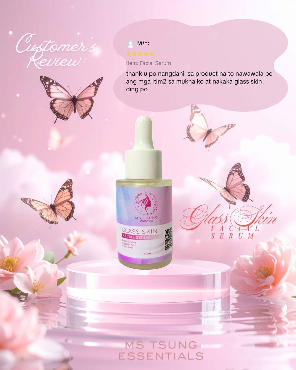 MS. TSUNG ESSENTIALS Glass Skin Serum