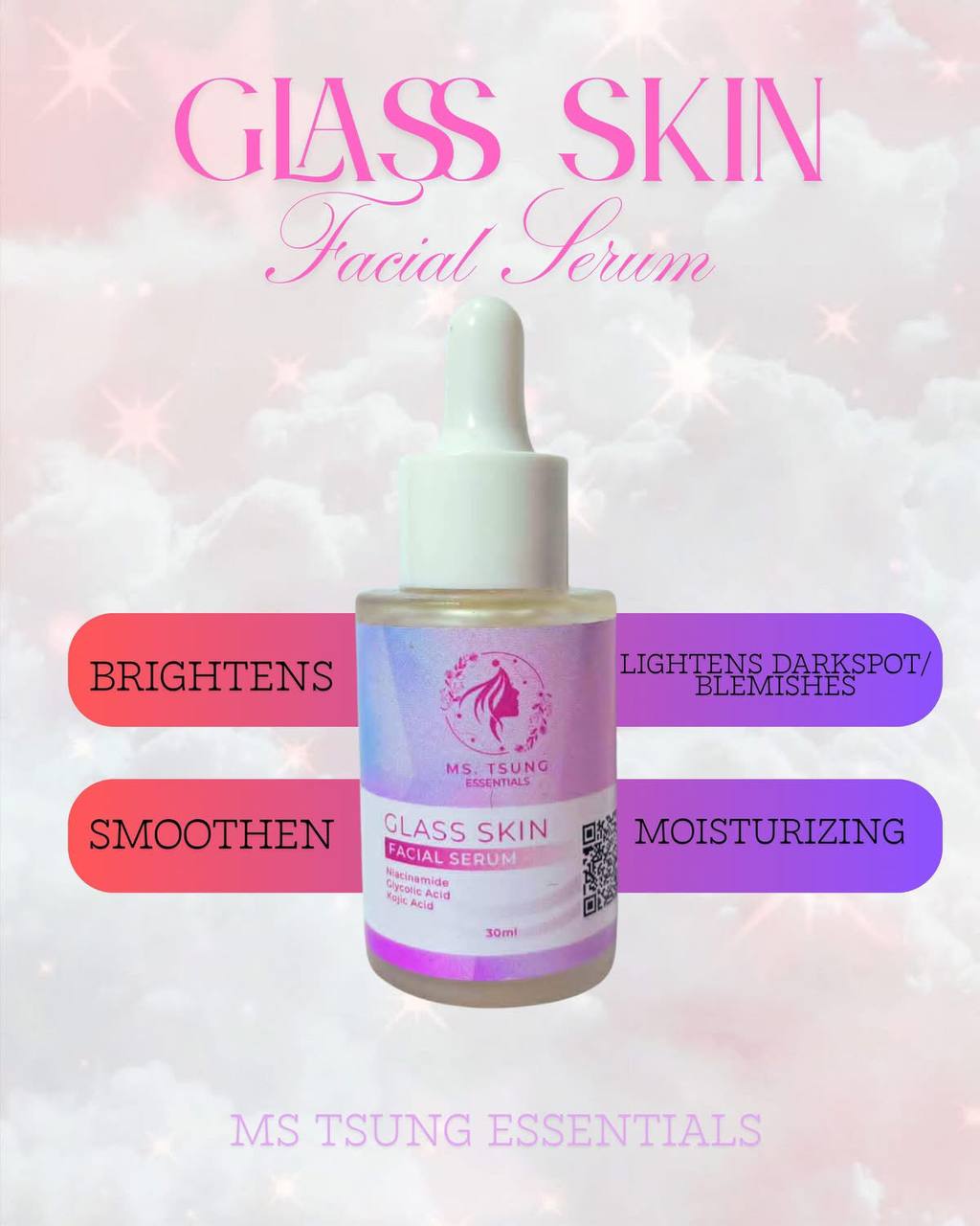 MS. TSUNG ESSENTIALS Glass Skin Serum