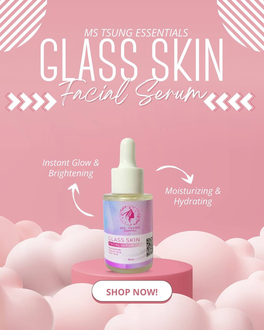 MS. TSUNG ESSENTIALS Glass Skin Serum