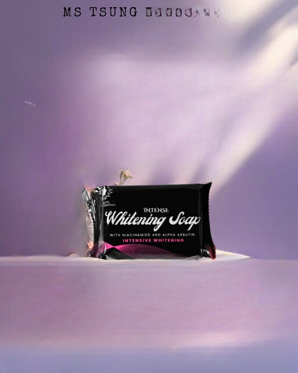 MS. TSUNG ESSENTIALS Intense Whitening Soap with Niacinamide & Alpha Arbutin