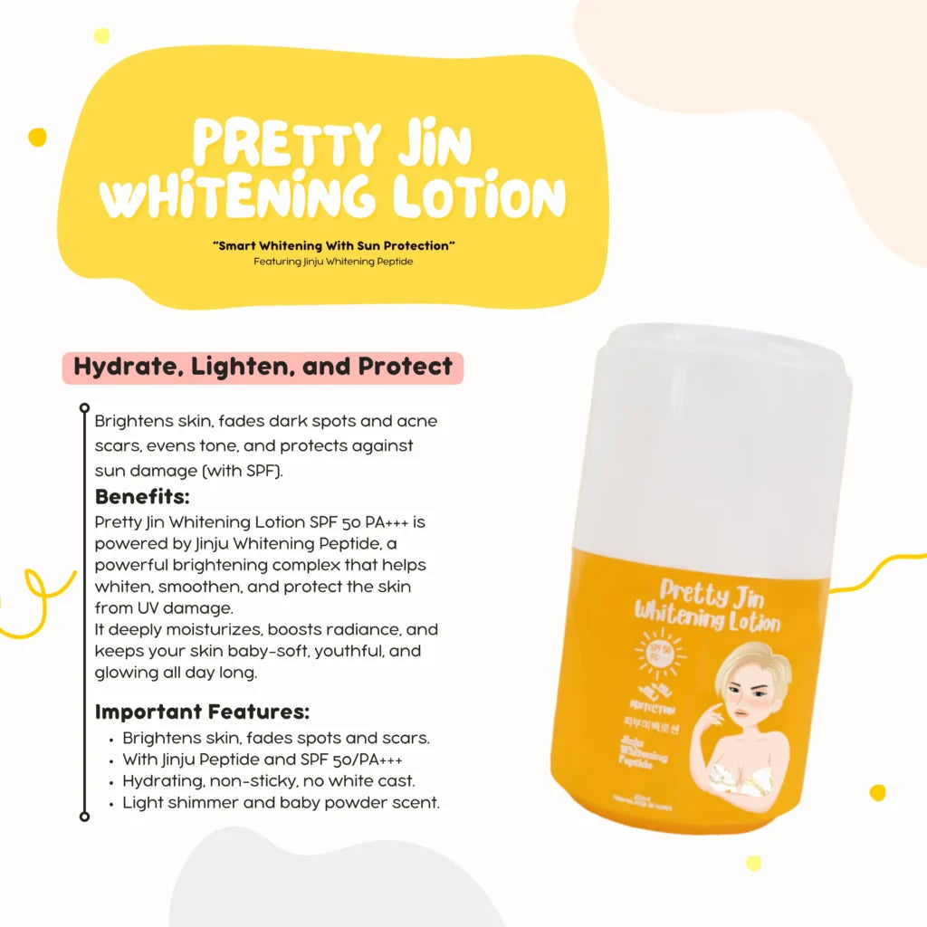 Pretty Jin Whitening Lotion
