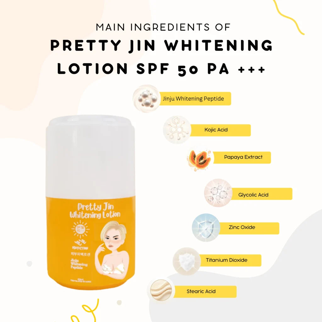Pretty Jin Whitening Lotion