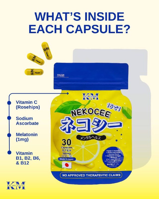 NEKOCEE Vit C Collagen Capsule