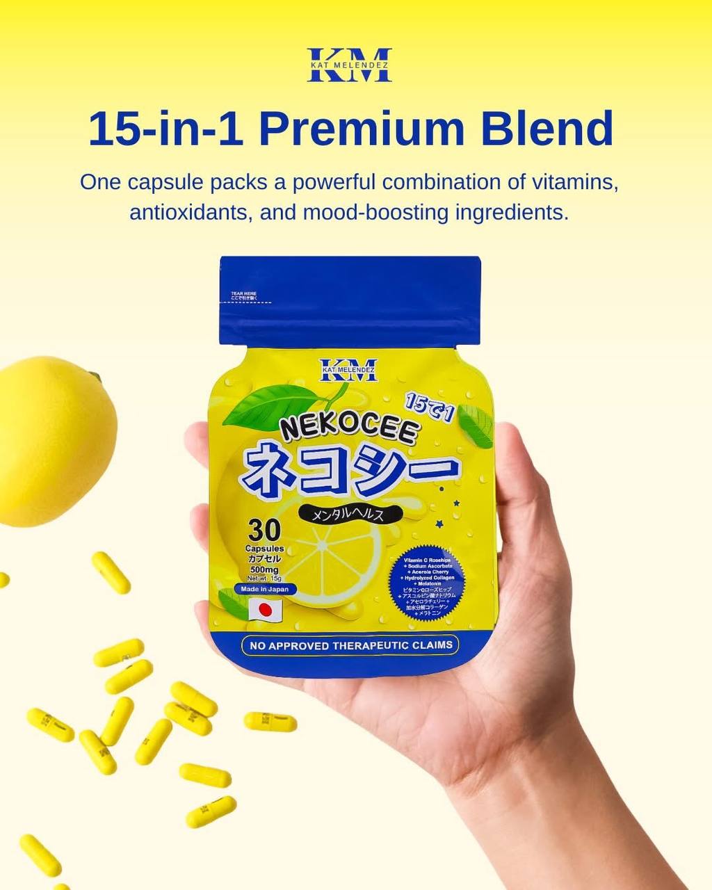 NEKOCEE Vit C Collagen Capsule