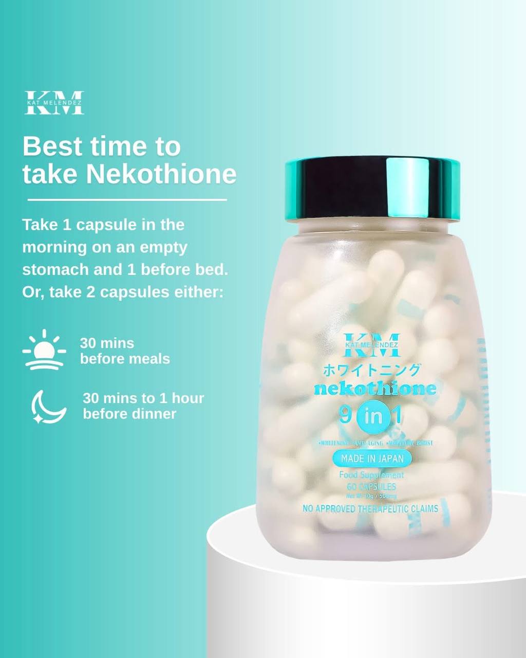 NEKOTHIONE 9 IN 1 Food Supplement