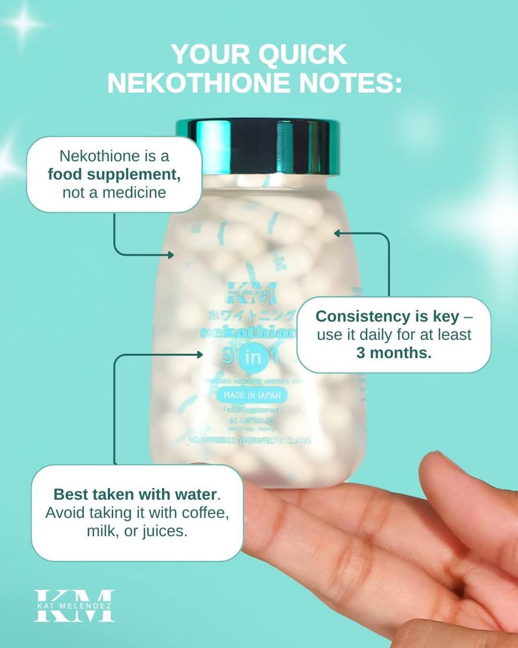NEKOTHIONE 9 IN 1 Food Supplement