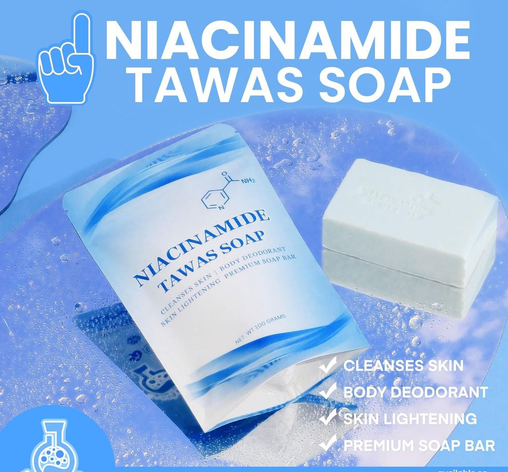 NIACINAMIDE Tawas Soap