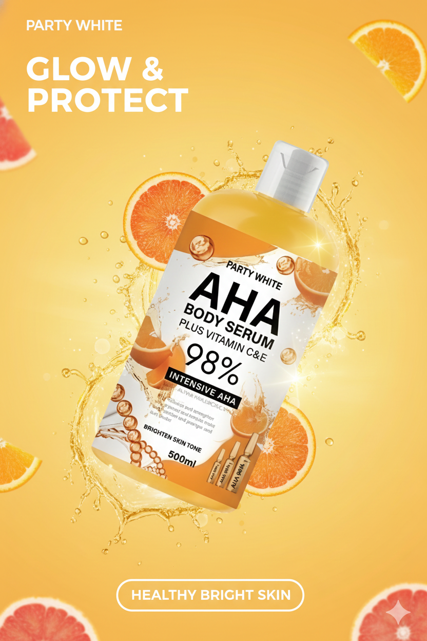 PARTY WHITE AHA Body Serum