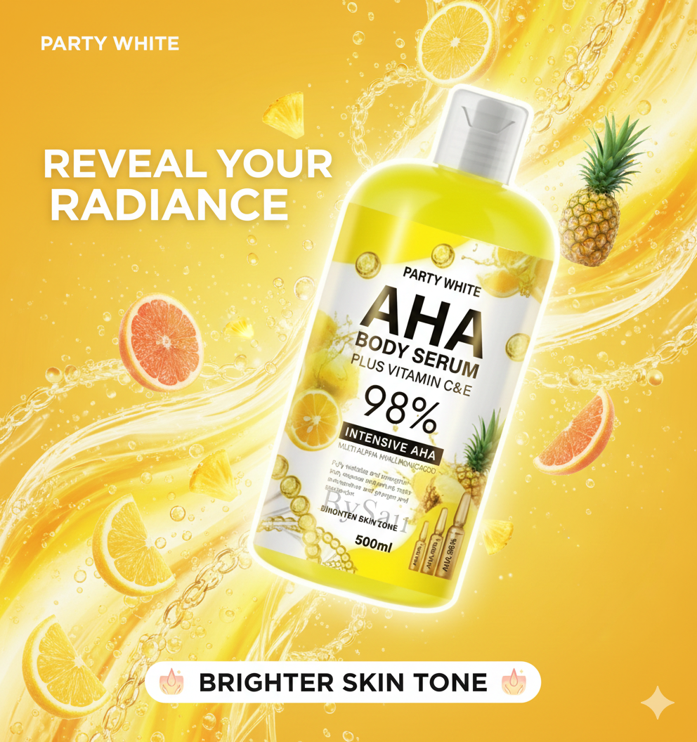 PARTY WHITE AHA Body Serum
