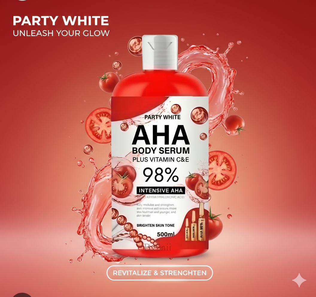 PARTY WHITE AHA Body Serum