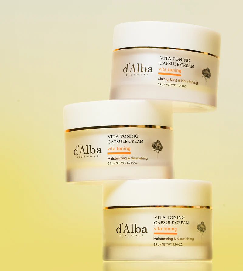 d’Alba’s White Truffle Vita Toning Capsule Cream