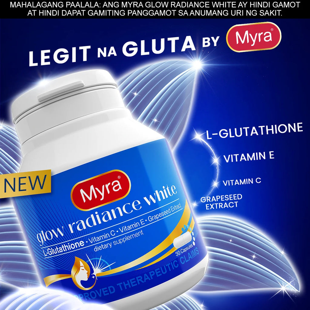 Myra Glow Radiance White Dietary Supplement 30 caps