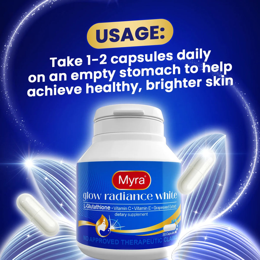 Myra Glow Radiance White Dietary Supplement 30 caps