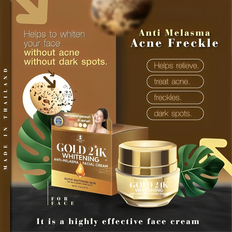 PRECIOUS SKIN 24K Gold Anti-Melasma Facial Cream