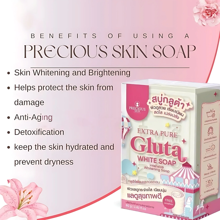PRECIOUS SKIN Extra Pure Gluta White Soap