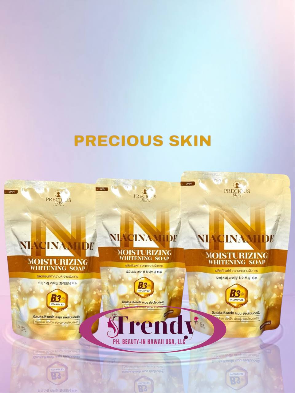 PRECIOUS SKIN Niacinamide Moisturizing Whitening Soap