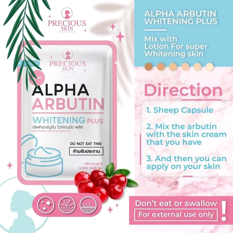 PRECIOUS SKIN Alpha Arbutin 3 Plus Collagen Whitening Capsule