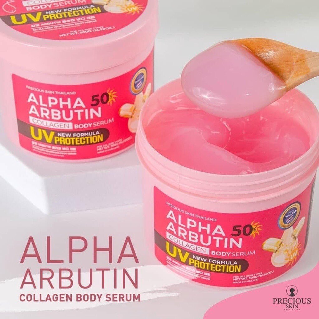 PRECIOUS SKIN Thailand Alpha Arbutin Collagen Body Serum