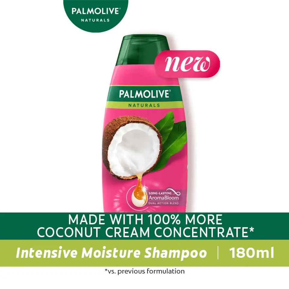 Palmolive Naturals Intensive Moisture & Ultra Smooth Shampoo 180ml
