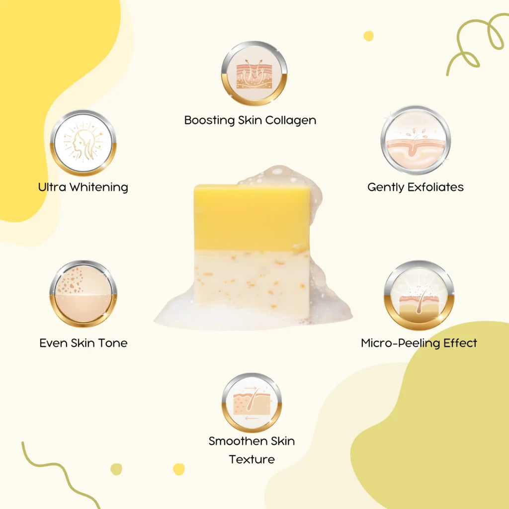 Pretty Jin Retinol Oatmeal Bleaching Soap